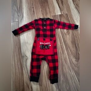 6M Lazy One Bear Cheeks pjs